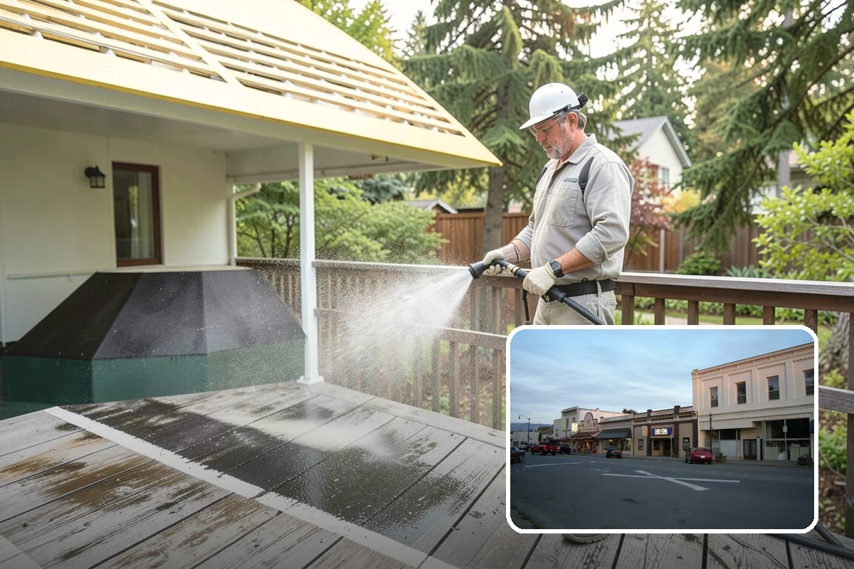 Hotel Exterior Cleaning in Burlington, Skagit County, WA - Delivers a polished first impression at the entrance and porte-cochere