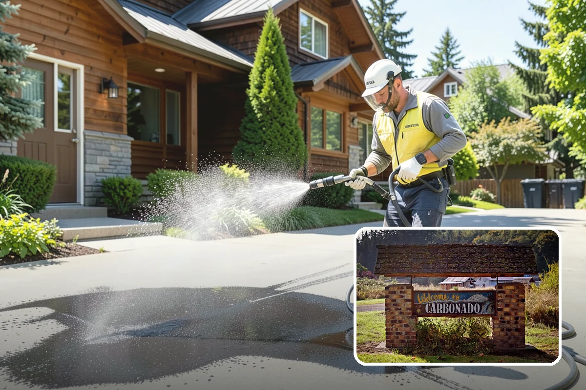 Hotel Exterior Cleaning in Carbonado, Pierce County, WA - Delivers a polished first impression at the entrance and porte-cochere