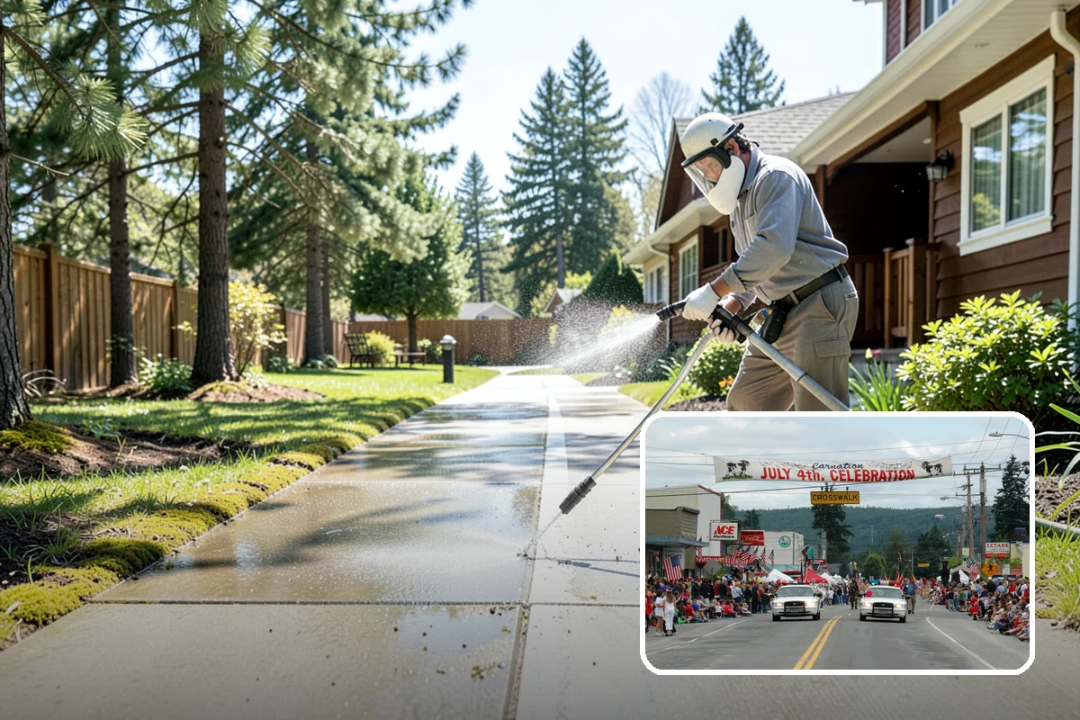 Hotel Exterior Cleaning in Carnation, King County, WA - Delivers a polished first impression at the entrance and porte-cochere