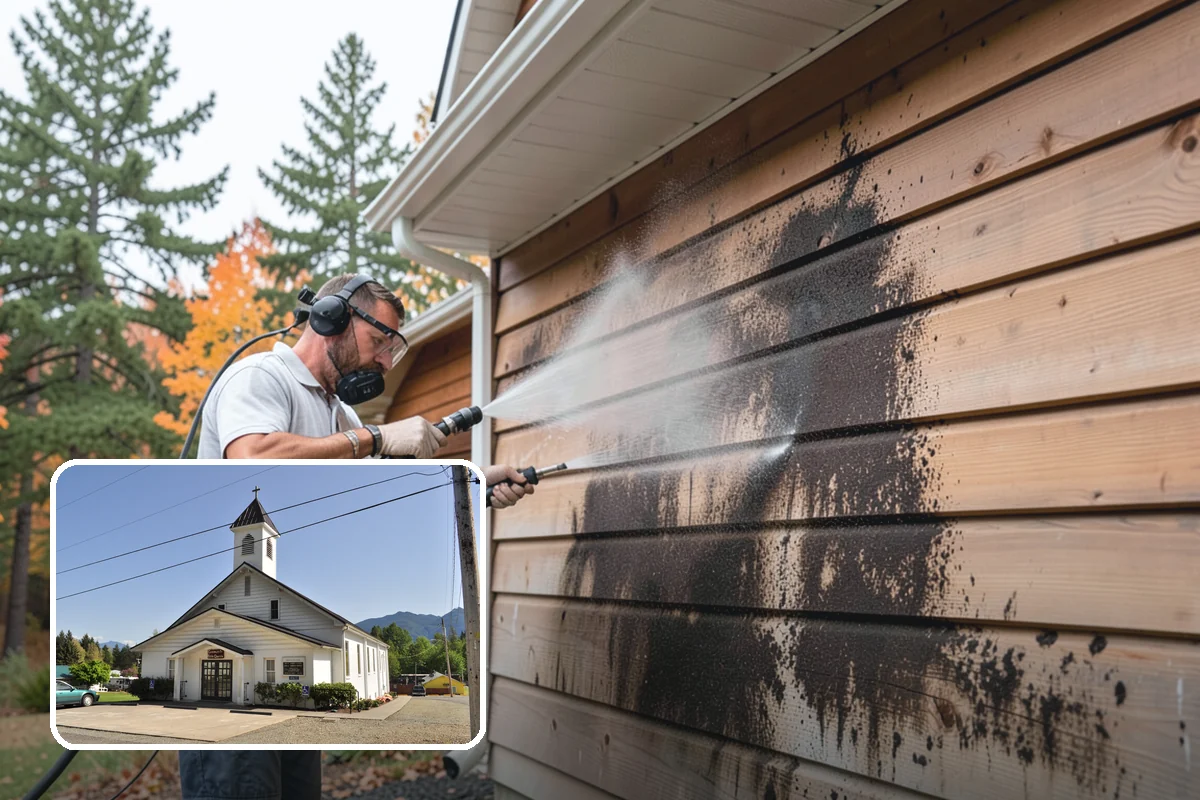 Hotel Exterior Cleaning in Concrete, Skagit County, WA - Delivers a polished first impression at the entrance and porte-cochere