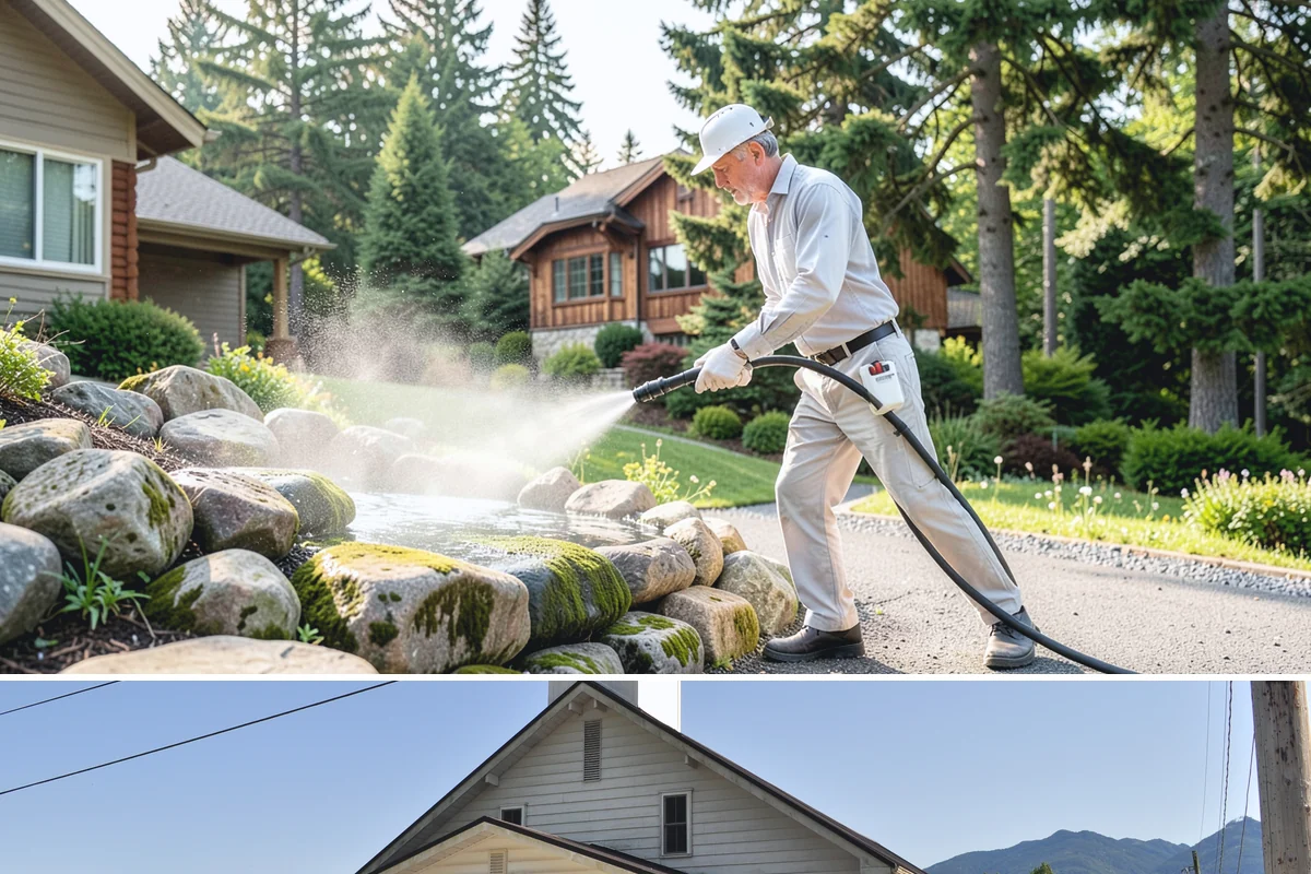 Hotel Exterior Cleaning in Concrete, Skagit County, WA - Late spring through summer is prime for hotel facades and pool decks, timed ahead of the busy travel and event season.