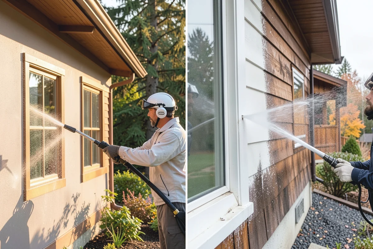 Hotel Exterior Cleaning in Coupeville, Island County, WA - Walk the property and prioritize guest-facing elevations