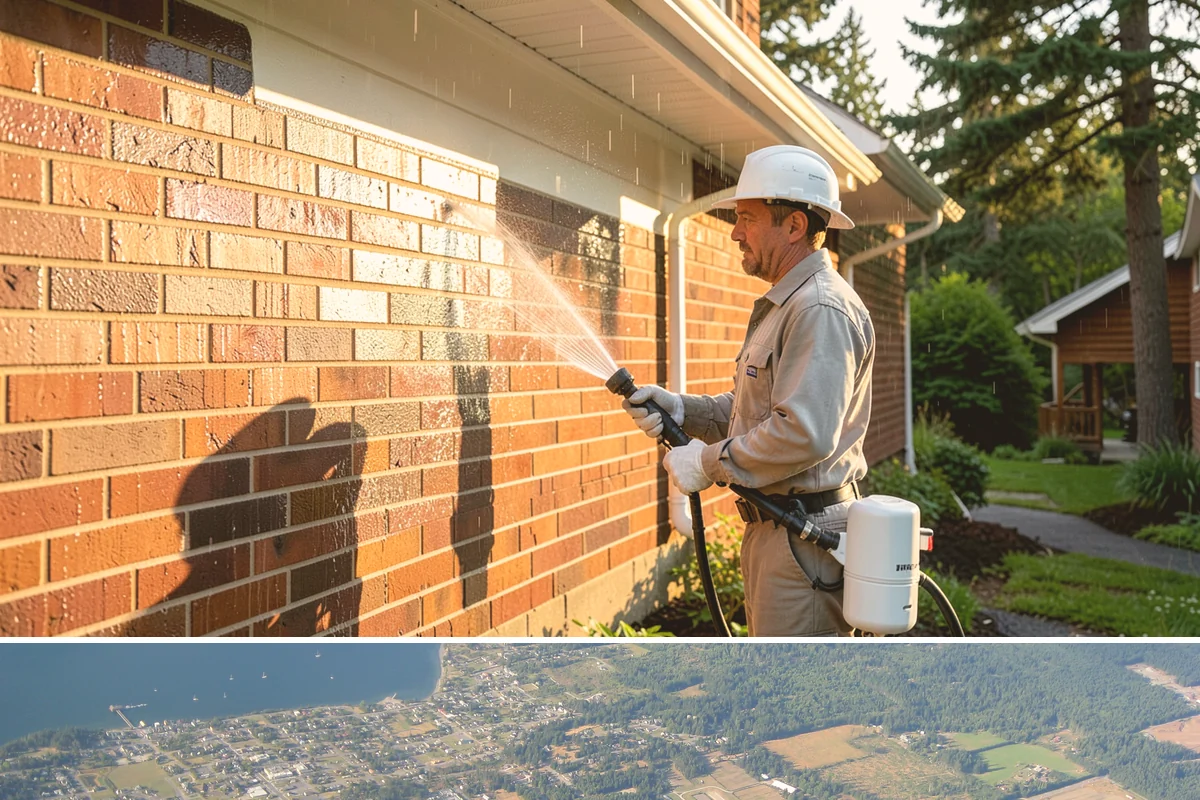 Hotel Exterior Cleaning in Coupeville, Island County, WA - Late spring through summer is prime for hotel facades and pool decks, timed ahead of the busy travel and event season.