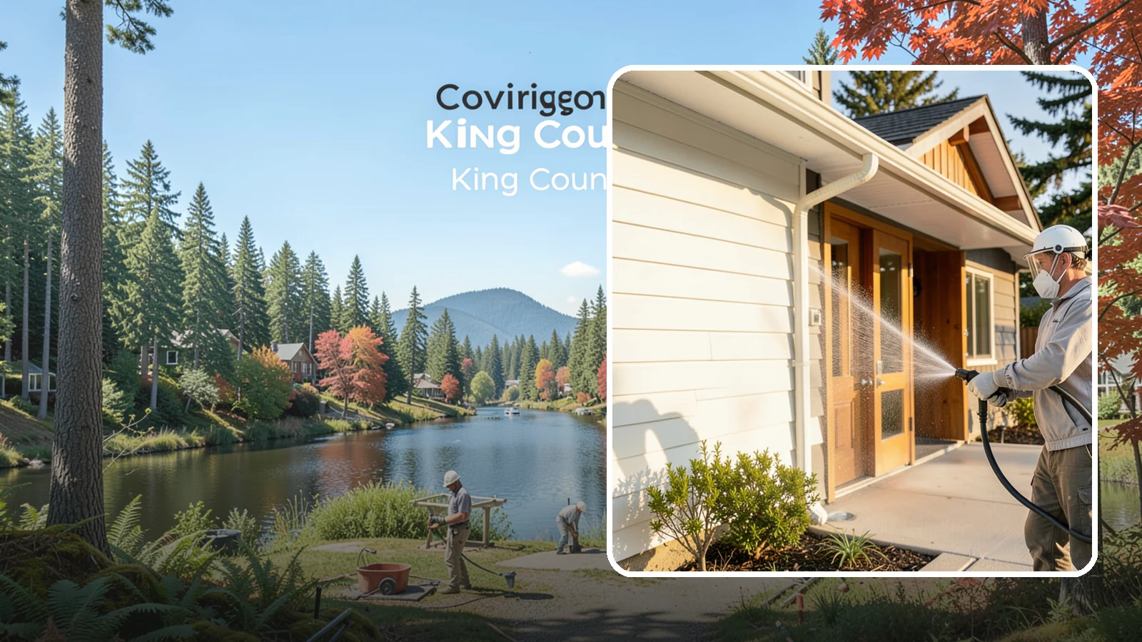 Hotel Exterior Cleaning in Covington, King County, WA - Full-service exterior cleaning for hotels and lodging that revives entrances, walkways, pool decks, and facades guests judge on...