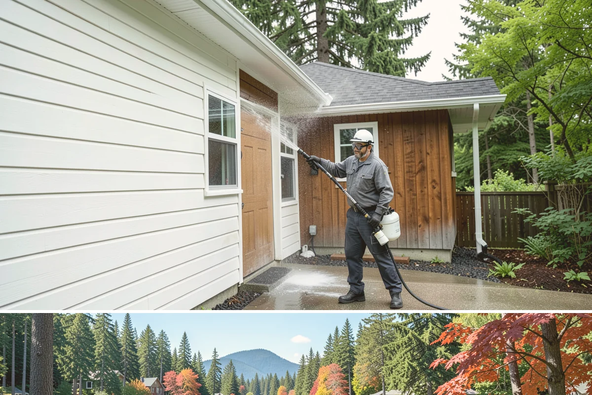 Hotel Exterior Cleaning in Covington, King County, WA - Late spring through summer is prime for hotel facades and pool decks, timed ahead of the busy travel and event season.