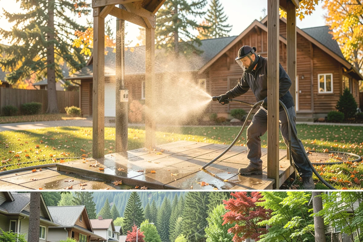 Hotel Exterior Cleaning in Darrington, Snohomish County, WA - Late spring through summer is prime for hotel facades and pool decks, timed ahead of the busy travel and event season.