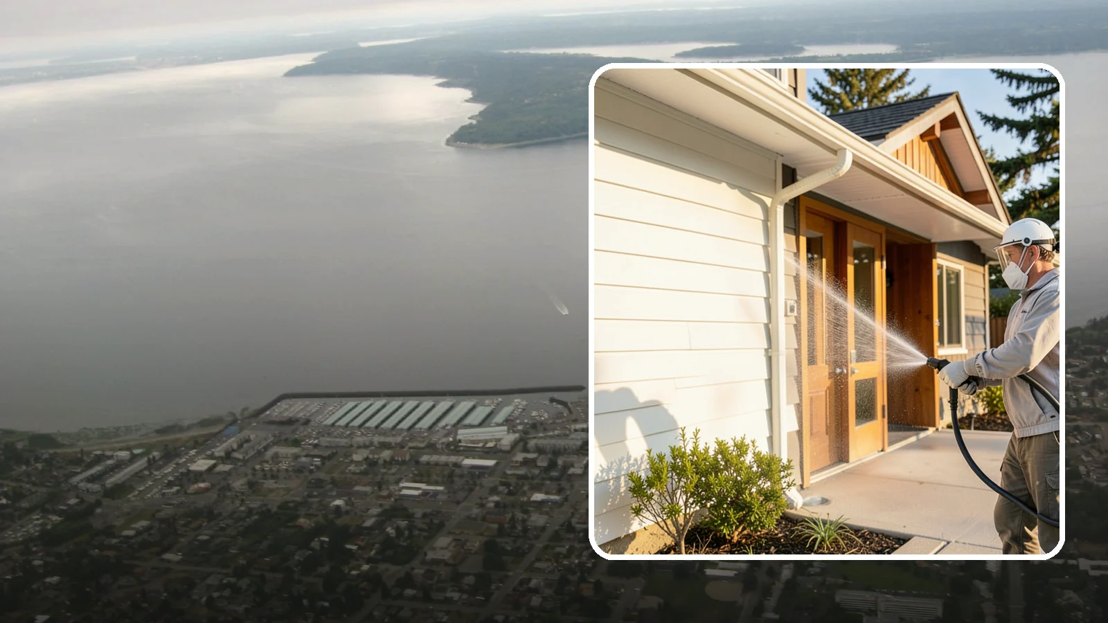 Hotel Exterior Cleaning in Des Moines, King County, WA - Full-service exterior cleaning for hotels and lodging that revives entrances, walkways, pool decks, and facades guests judge on...