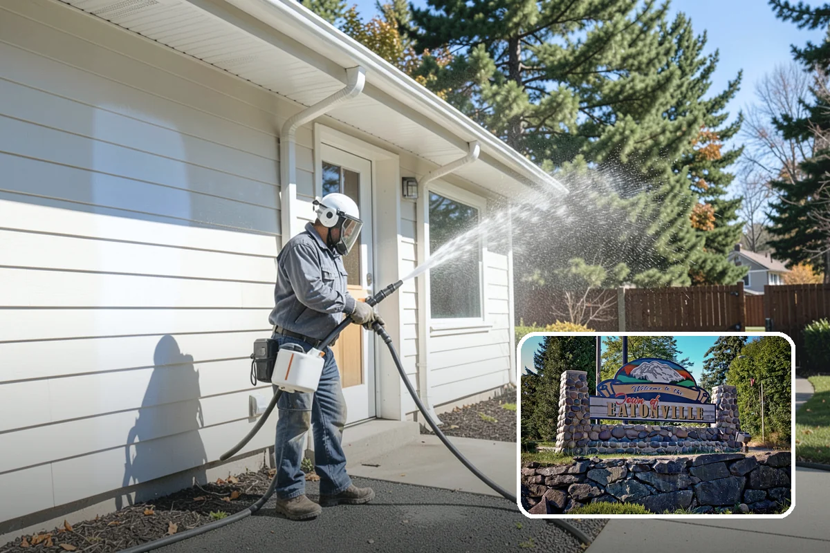 Hotel Exterior Cleaning in Eatonville, Pierce County, WA - Delivers a polished first impression at the entrance and porte-cochere