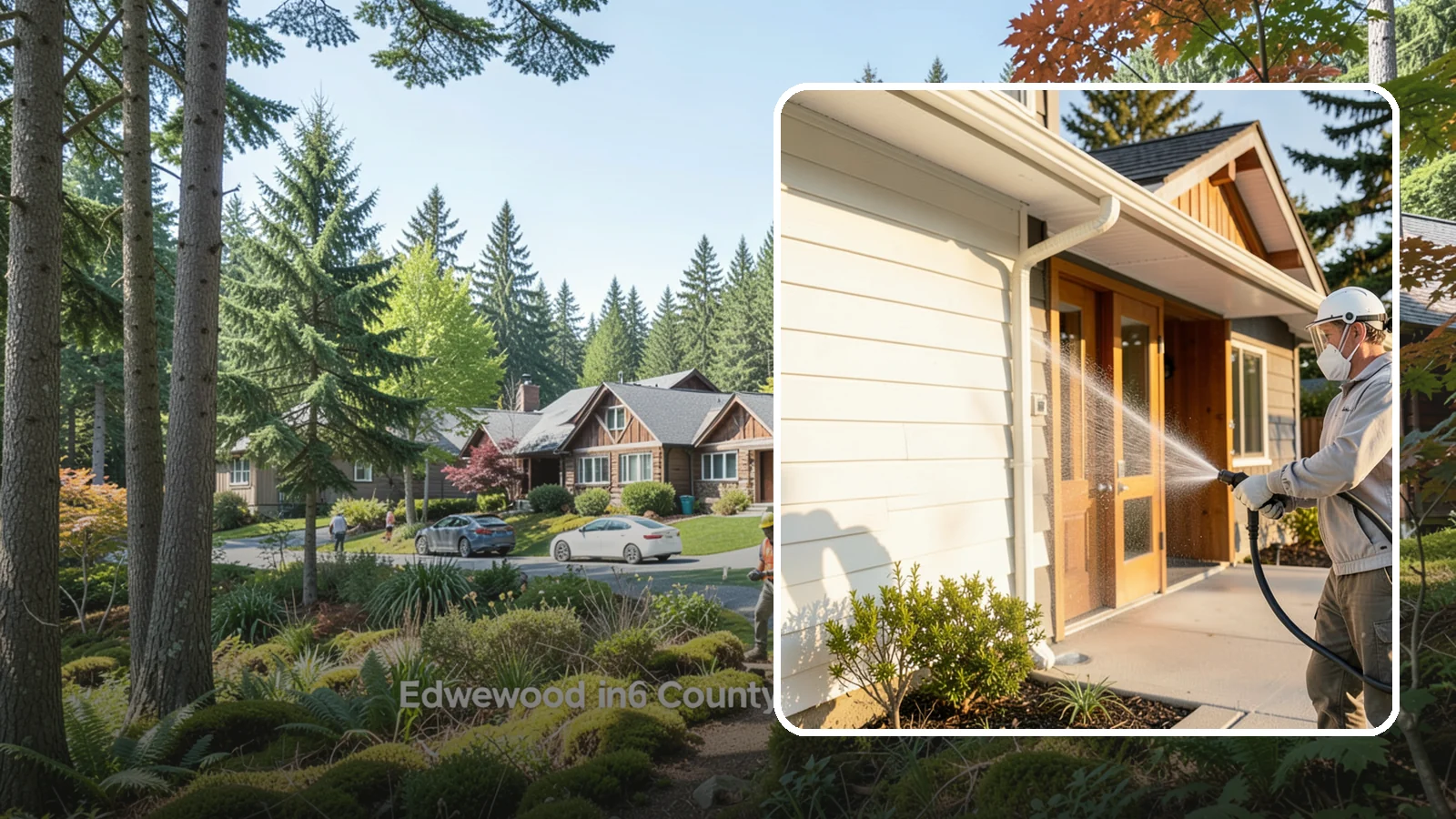 Hotel Exterior Cleaning in Edgewood, Pierce County, WA - Full-service exterior cleaning for hotels and lodging that revives entrances, walkways, pool decks, and facades guests judge on...