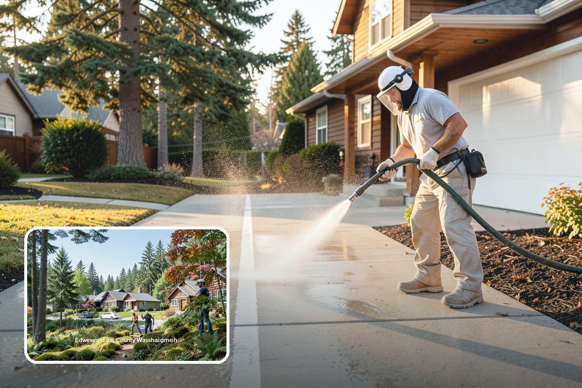 Hotel Exterior Cleaning in Edgewood, Pierce County, WA - Delivers a polished first impression at the entrance and porte-cochere