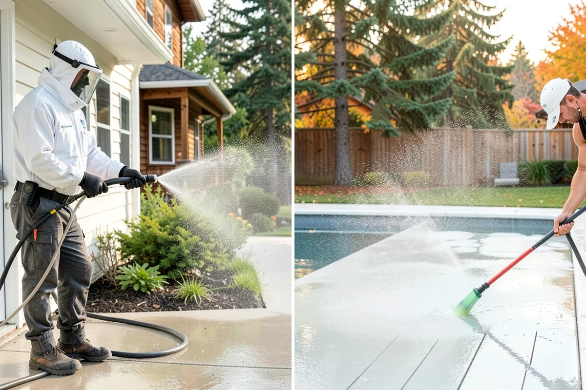 Hotel Exterior Cleaning in Enumclaw, King County, WA - Walk the property and prioritize guest-facing elevations