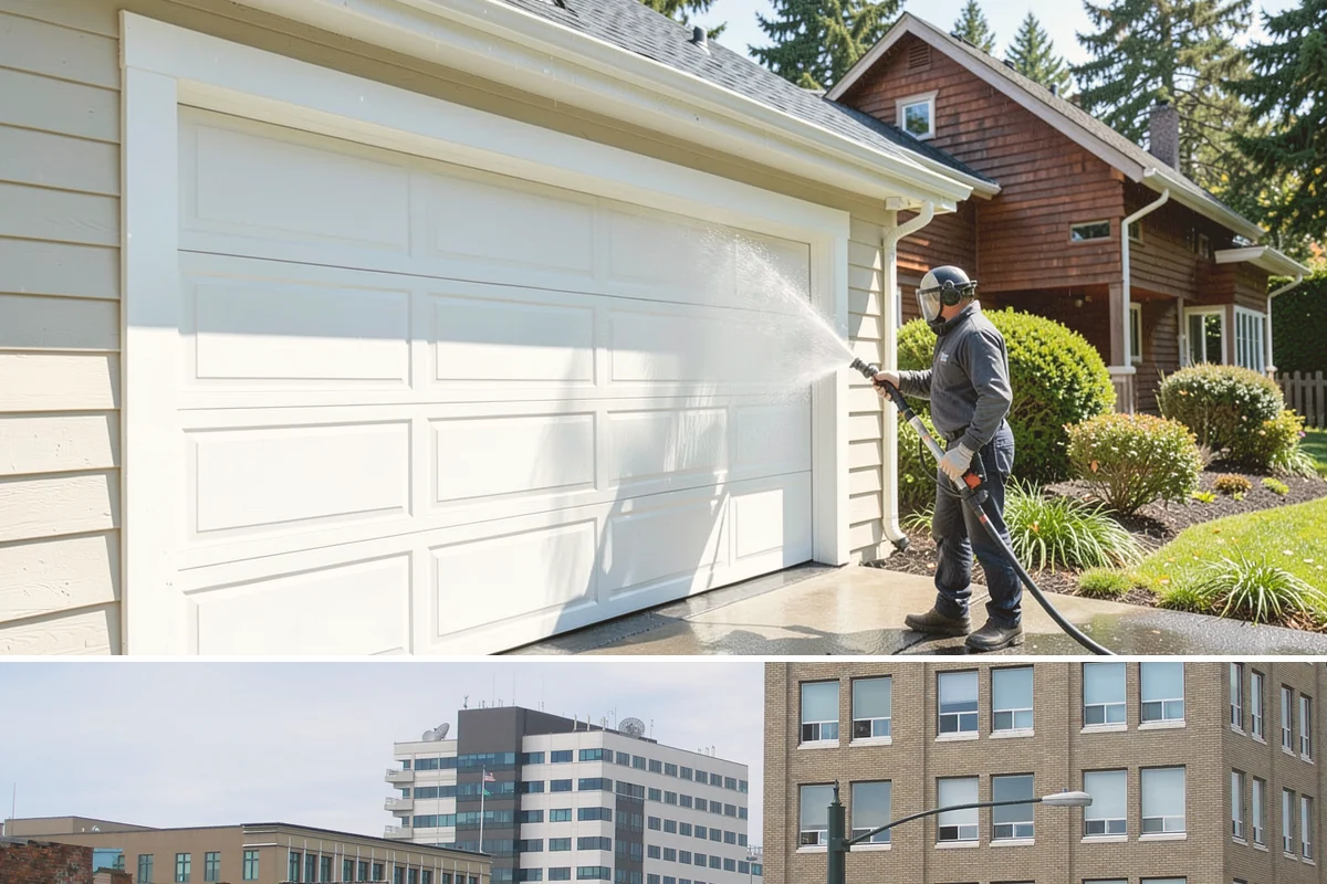 Hotel Exterior Cleaning in Everett, Snohomish County, WA - Late spring through summer is prime for hotel facades and pool decks, timed ahead of the busy travel and event season.