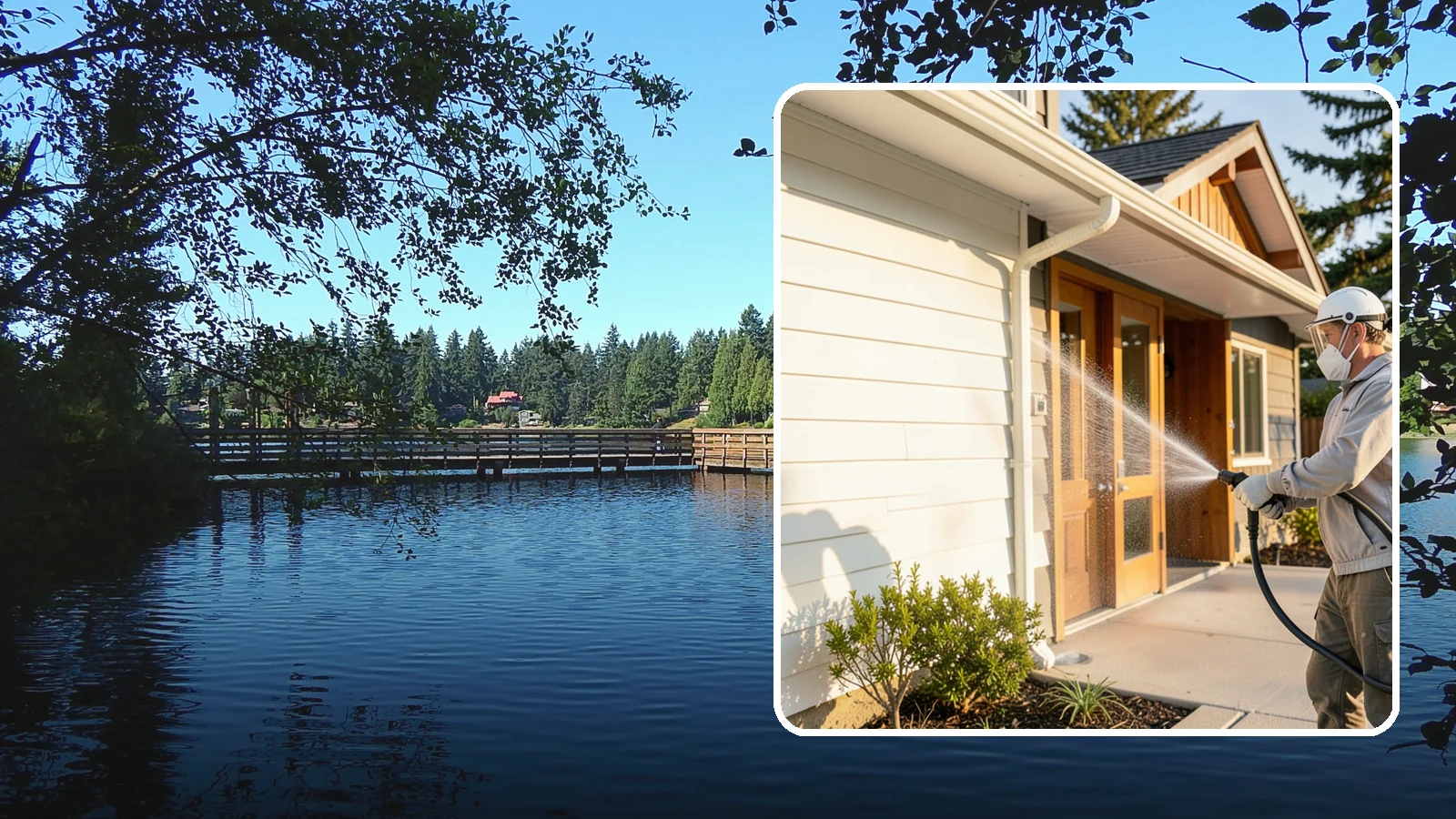 Hotel Exterior Cleaning in Federal Way, King County, WA - Full-service exterior cleaning for hotels and lodging that revives entrances, walkways, pool decks, and facades guests judge on...