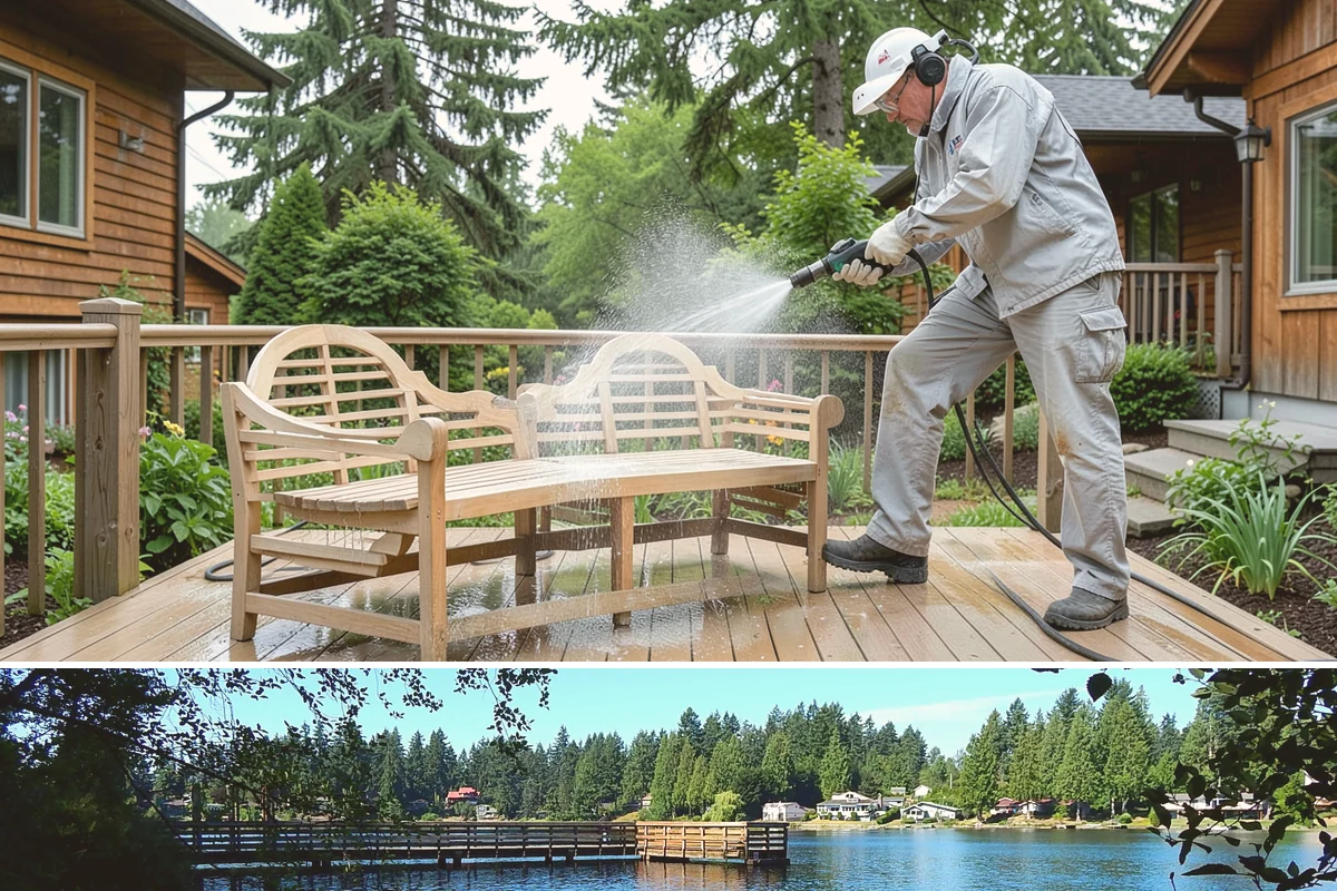 Hotel Exterior Cleaning in Federal Way, King County, WA - Late spring through summer is prime for hotel facades and pool decks, timed ahead of the busy travel and event season.