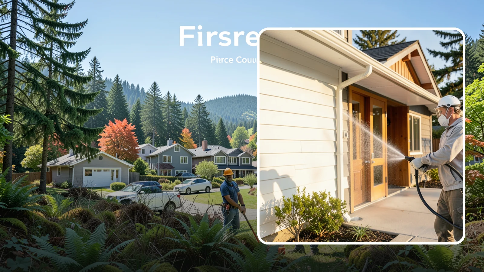 Hotel Exterior Cleaning in Fircrest, Pierce County, WA - Full-service exterior cleaning for hotels and lodging that revives entrances, walkways, pool decks, and facades guests judge on...