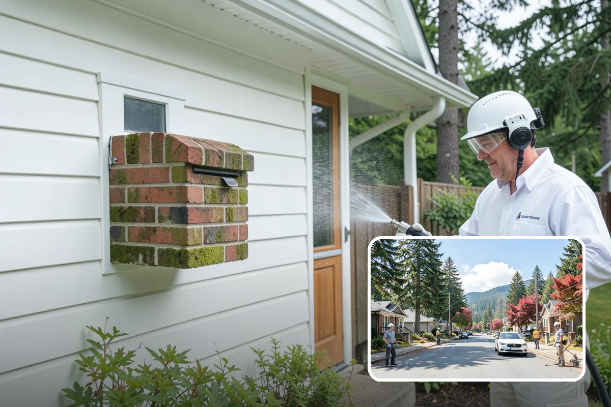 Hotel Exterior Cleaning in Hunts Point, King County, WA - Delivers a polished first impression at the entrance and porte-cochere