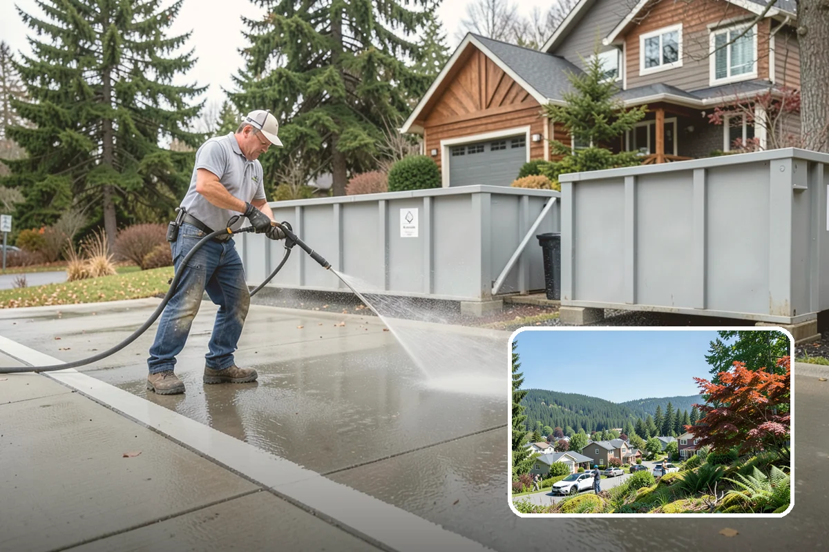 Hotel Exterior Cleaning in Index, Snohomish County, WA - Delivers a polished first impression at the entrance and porte-cochere