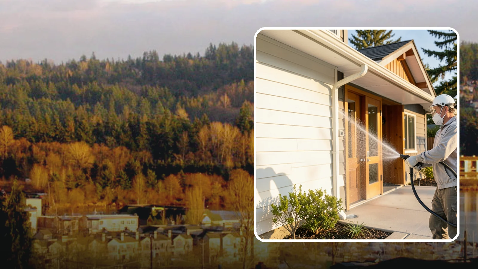 Hotel Exterior Cleaning in Kenmore, King County, WA - Full-service exterior cleaning for hotels and lodging that revives entrances, walkways, pool decks, and facades guests judge on...
