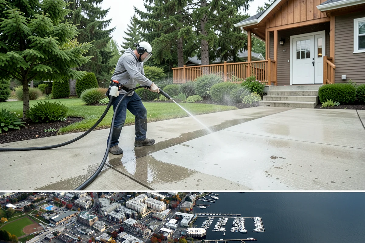 Hotel Exterior Cleaning in Kirkland, King County, WA - Late spring through summer is prime for hotel facades and pool decks, timed ahead of the busy travel and event season.