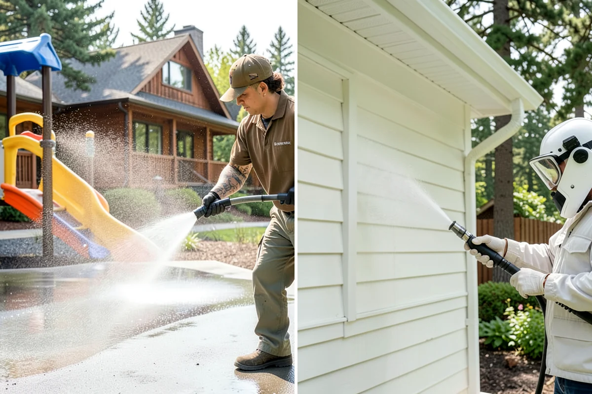 Hotel Exterior Cleaning in Lake Forest Park, King County, WA - Walk the property and prioritize guest-facing elevations