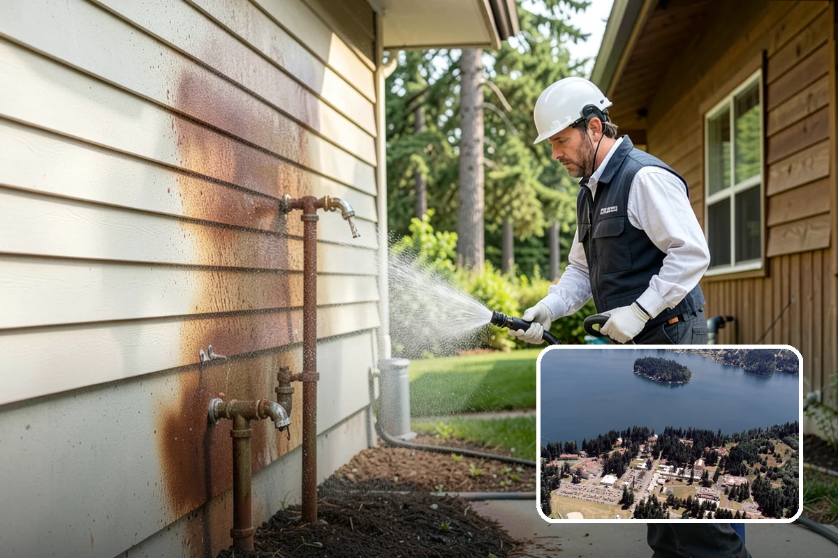 Hotel Exterior Cleaning in Lakewood, Pierce County, WA - Delivers a polished first impression at the entrance and porte-cochere