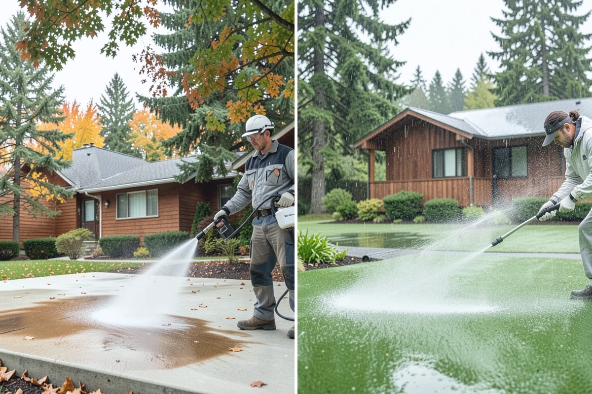 Hotel Exterior Cleaning in Marysville, Snohomish County, WA - Walk the property and prioritize guest-facing elevations