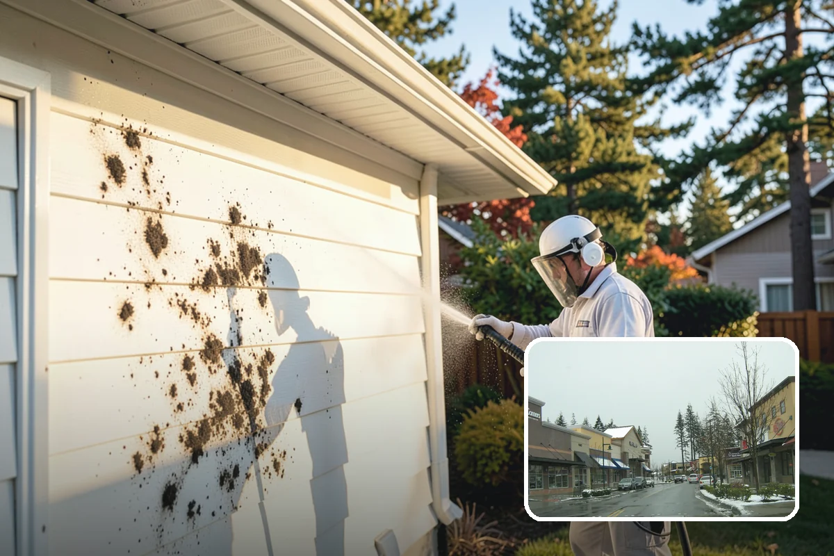 Hotel Exterior Cleaning in Mill Creek, Snohomish County, WA - Delivers a polished first impression at the entrance and porte-cochere