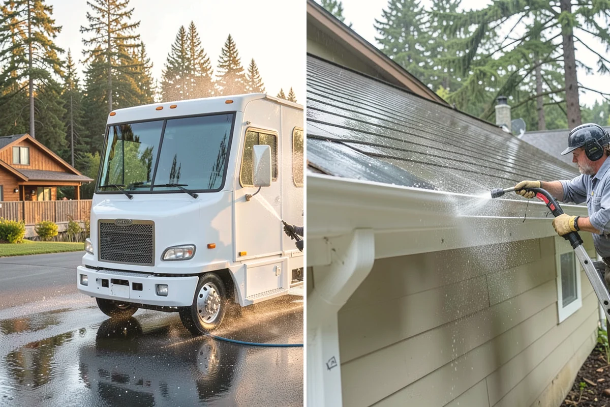Hotel Exterior Cleaning in Mill Creek, Snohomish County, WA - Walk the property and prioritize guest-facing elevations