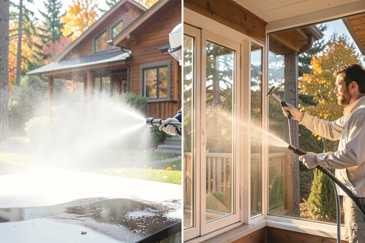 Hotel Exterior Cleaning in Monroe, Snohomish County, WA - Walk the property and prioritize guest-facing elevations