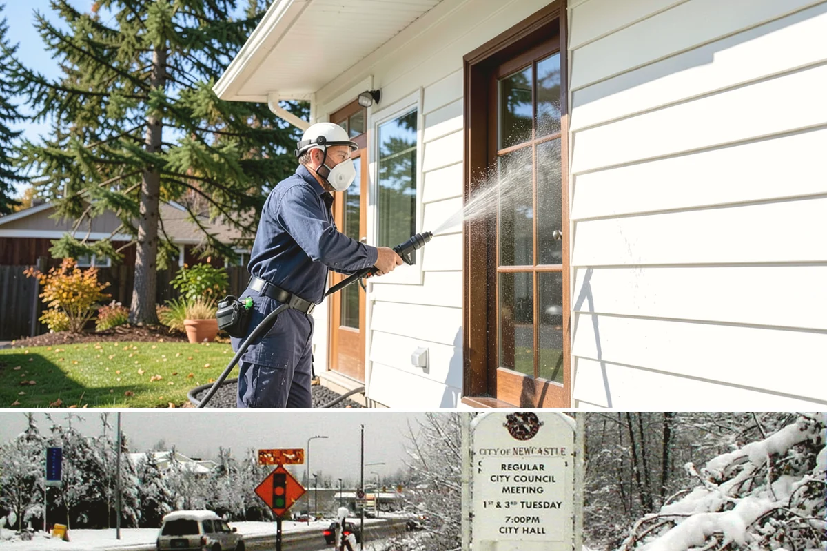 Hotel Exterior Cleaning in Newcastle, King County, WA - Late spring through summer is prime for hotel facades and pool decks, timed ahead of the busy travel and event season.