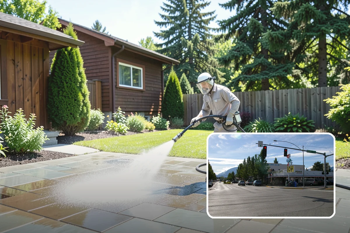 Hotel Exterior Cleaning in North Bend, King County, WA - Delivers a polished first impression at the entrance and porte-cochere