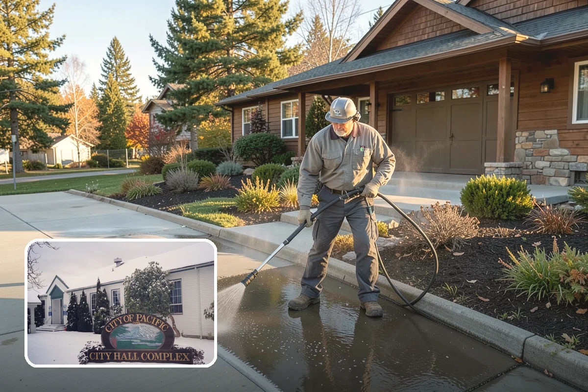 Hotel Exterior Cleaning in Pacific, King County, WA - Delivers a polished first impression at the entrance and porte-cochere
