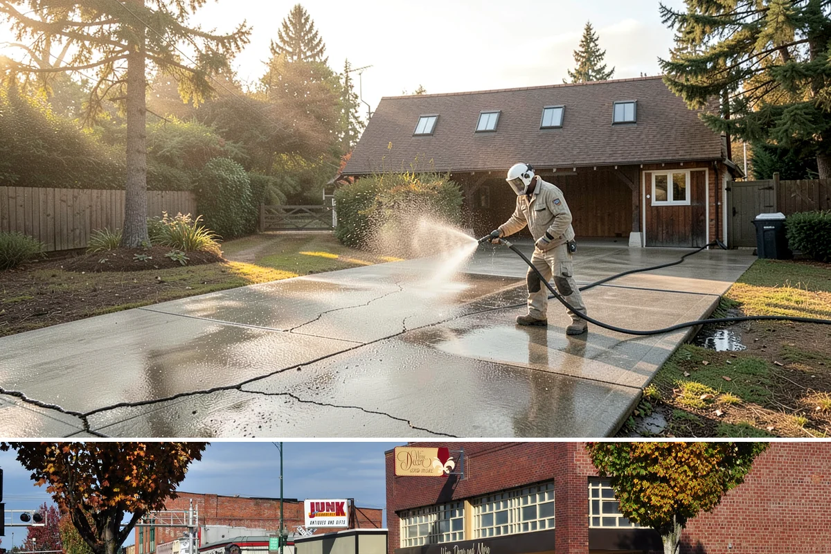 Hotel Exterior Cleaning in Puyallup, Pierce County, WA - Late spring through summer is prime for hotel facades and pool decks, timed ahead of the busy travel and event season.