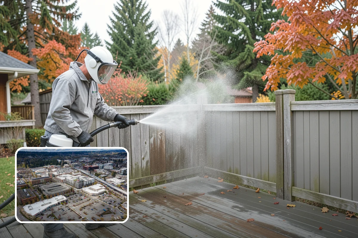 Hotel Exterior Cleaning in Redmond, King County, WA - Delivers a polished first impression at the entrance and porte-cochere