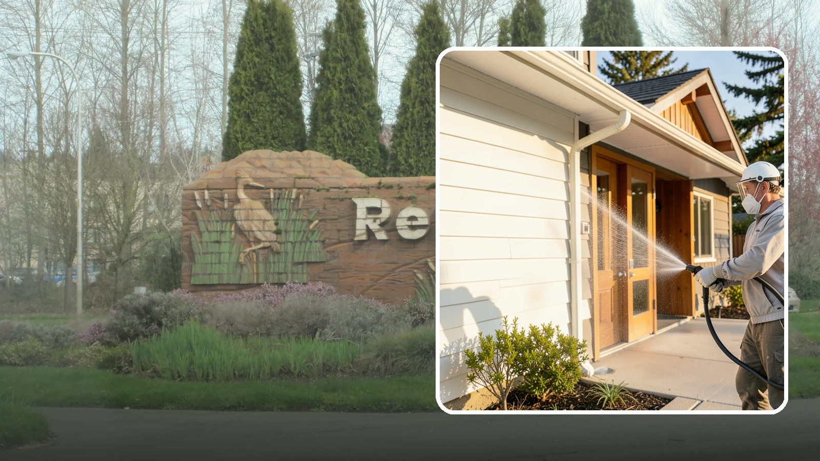 Hotel Exterior Cleaning in Renton, King County, WA - Full-service exterior cleaning for hotels and lodging that revives entrances, walkways, pool decks, and facades guests judge on...