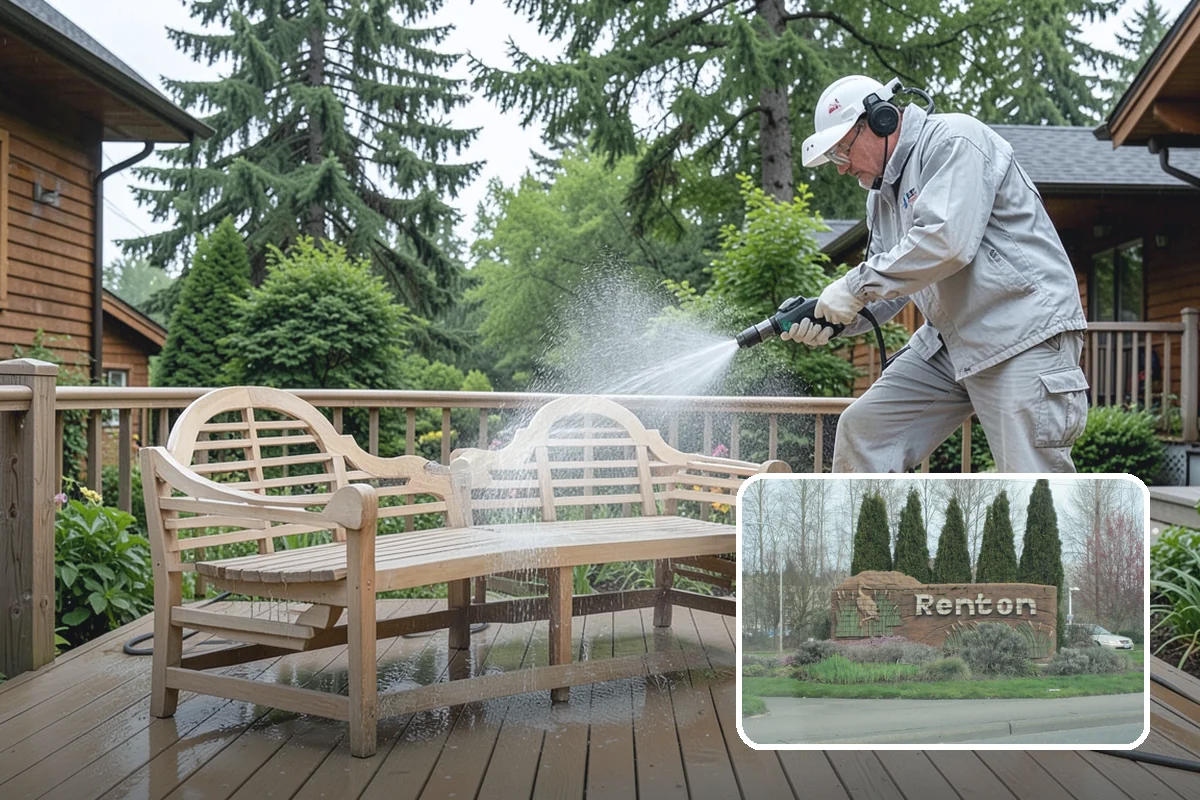 Hotel Exterior Cleaning in Renton, King County, WA - Delivers a polished first impression at the entrance and porte-cochere