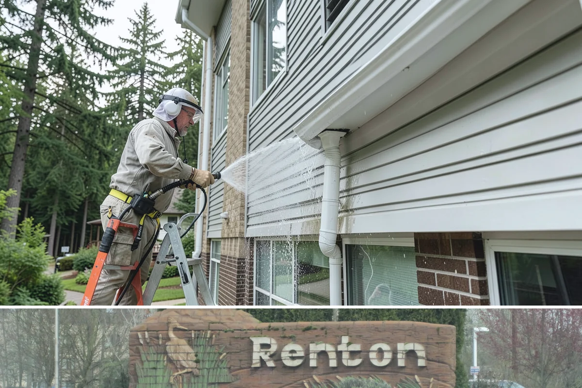 Hotel Exterior Cleaning in Renton, King County, WA - Late spring through summer is prime for hotel facades and pool decks, timed ahead of the busy travel and event season.