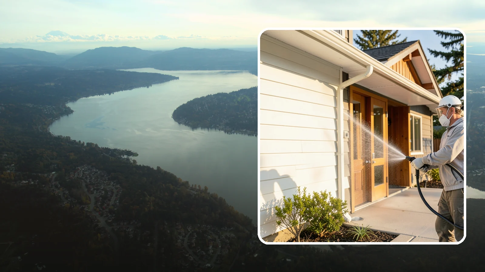 Hotel Exterior Cleaning in Sammamish, King County, WA - Full-service exterior cleaning for hotels and lodging that revives entrances, walkways, pool decks, and facades guests judge on...