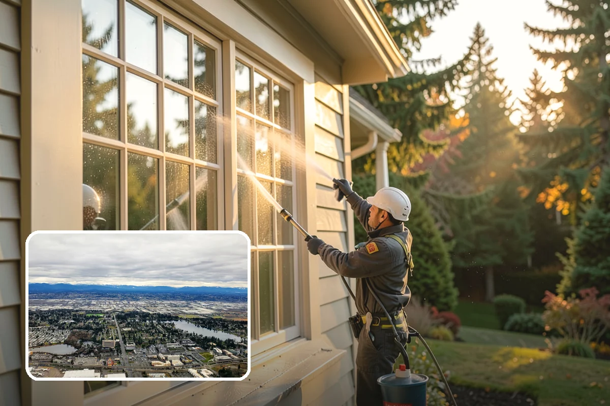 Hotel Exterior Cleaning in SeaTac, King County, WA - Delivers a polished first impression at the entrance and porte-cochere