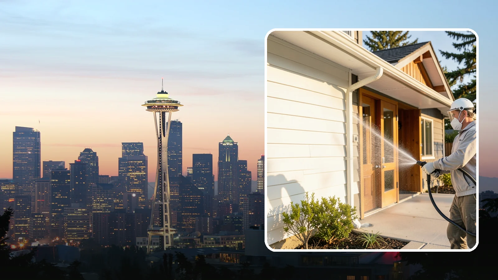 Hotel Exterior Cleaning in Seattle, King County, WA - Full-service exterior cleaning for hotels and lodging that revives entrances, walkways, pool decks, and facades guests judge on...