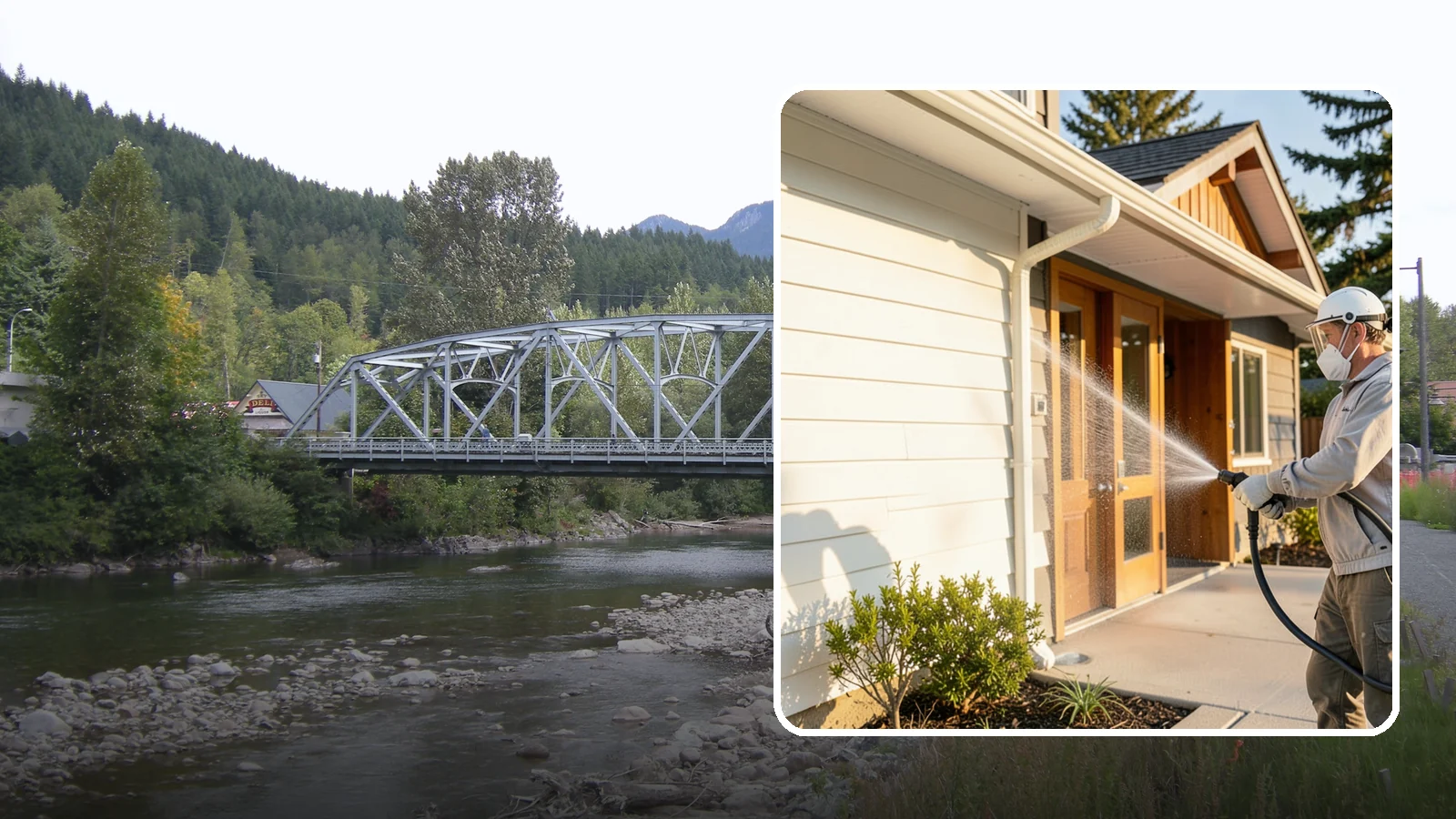 Hotel Exterior Cleaning in Skykomish, King County, WA - Full-service exterior cleaning for hotels and lodging that revives entrances, walkways, pool decks, and facades guests judge on...