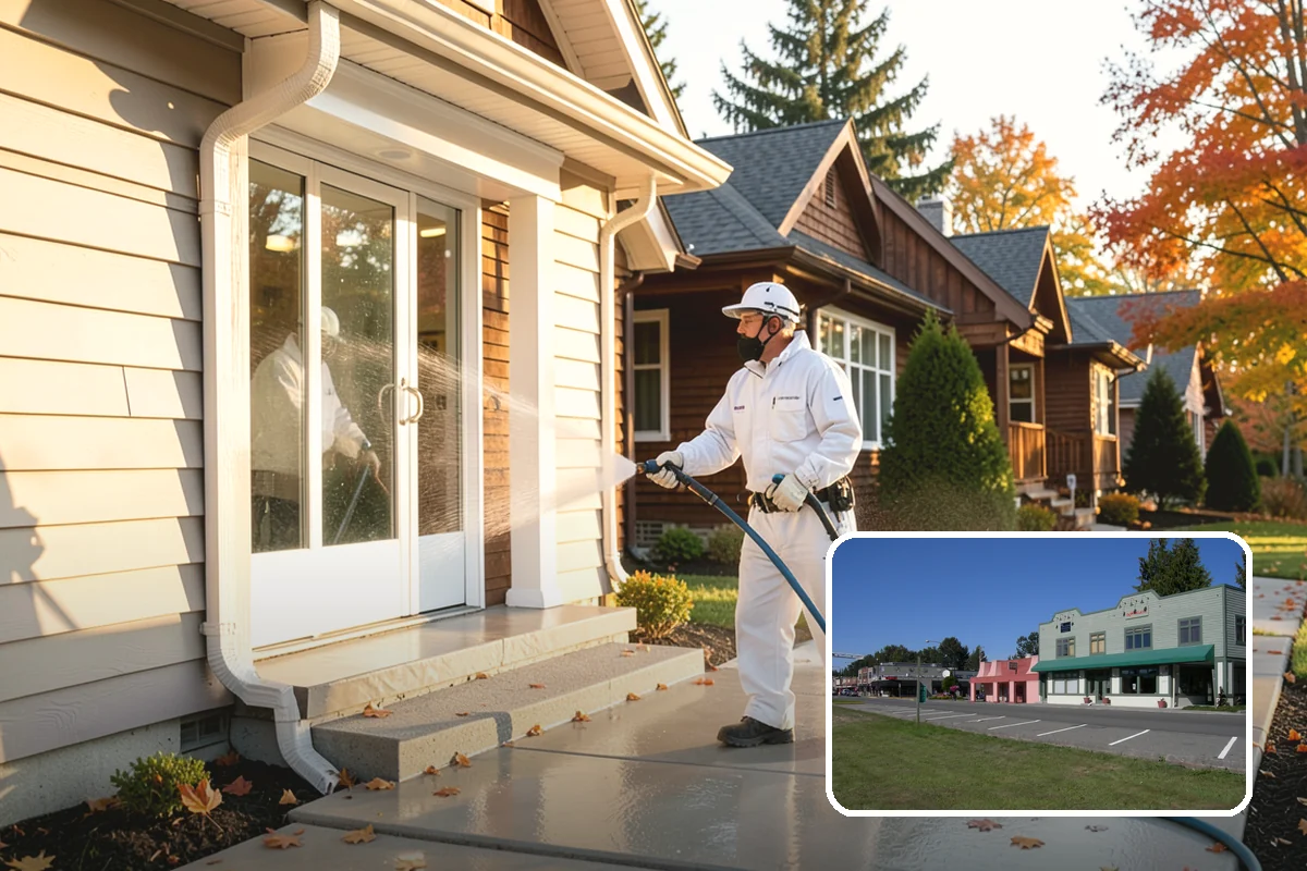 Hotel Exterior Cleaning in Snoqualmie, King County, WA - Delivers a polished first impression at the entrance and porte-cochere