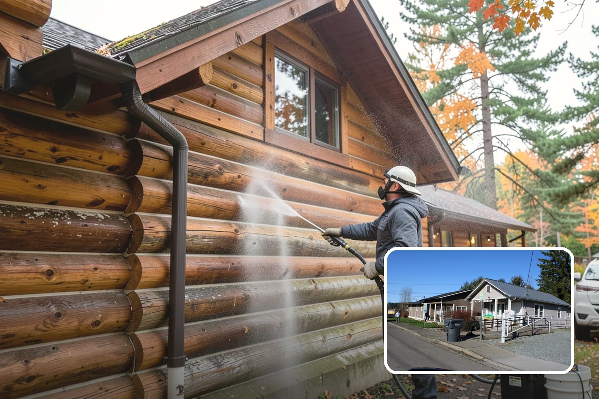 Hotel Exterior Cleaning in South Prairie, Pierce County, WA - Delivers a polished first impression at the entrance and porte-cochere