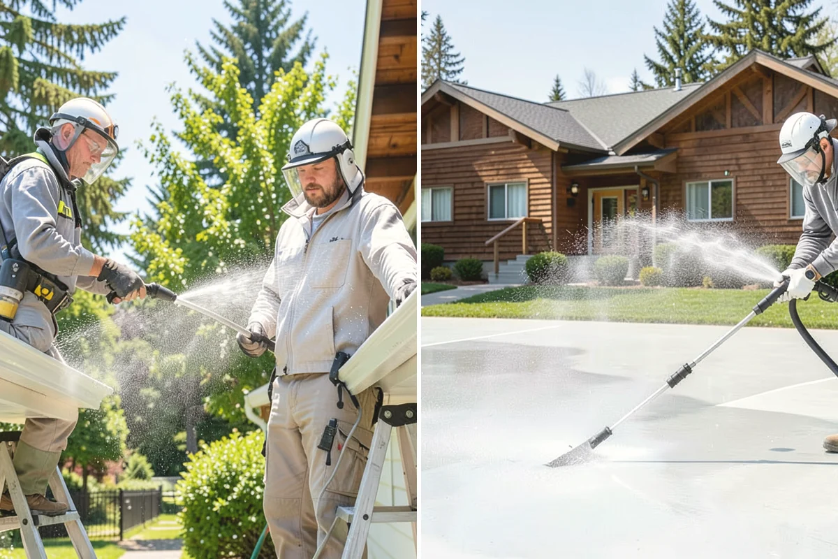 Hotel Exterior Cleaning in Steilacoom, Pierce County, WA - Walk the property and prioritize guest-facing elevations