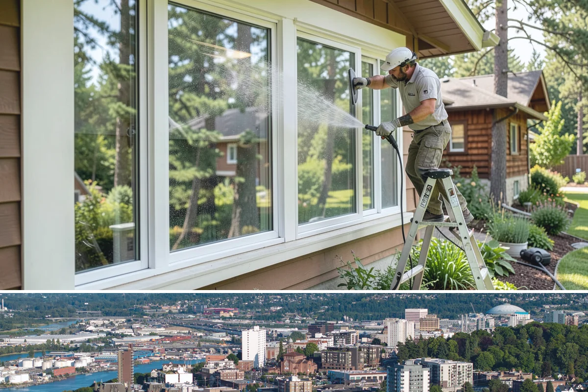 Hotel Exterior Cleaning in Tacoma, Pierce County, WA - Late spring through summer is prime for hotel facades and pool decks, timed ahead of the busy travel and event season.