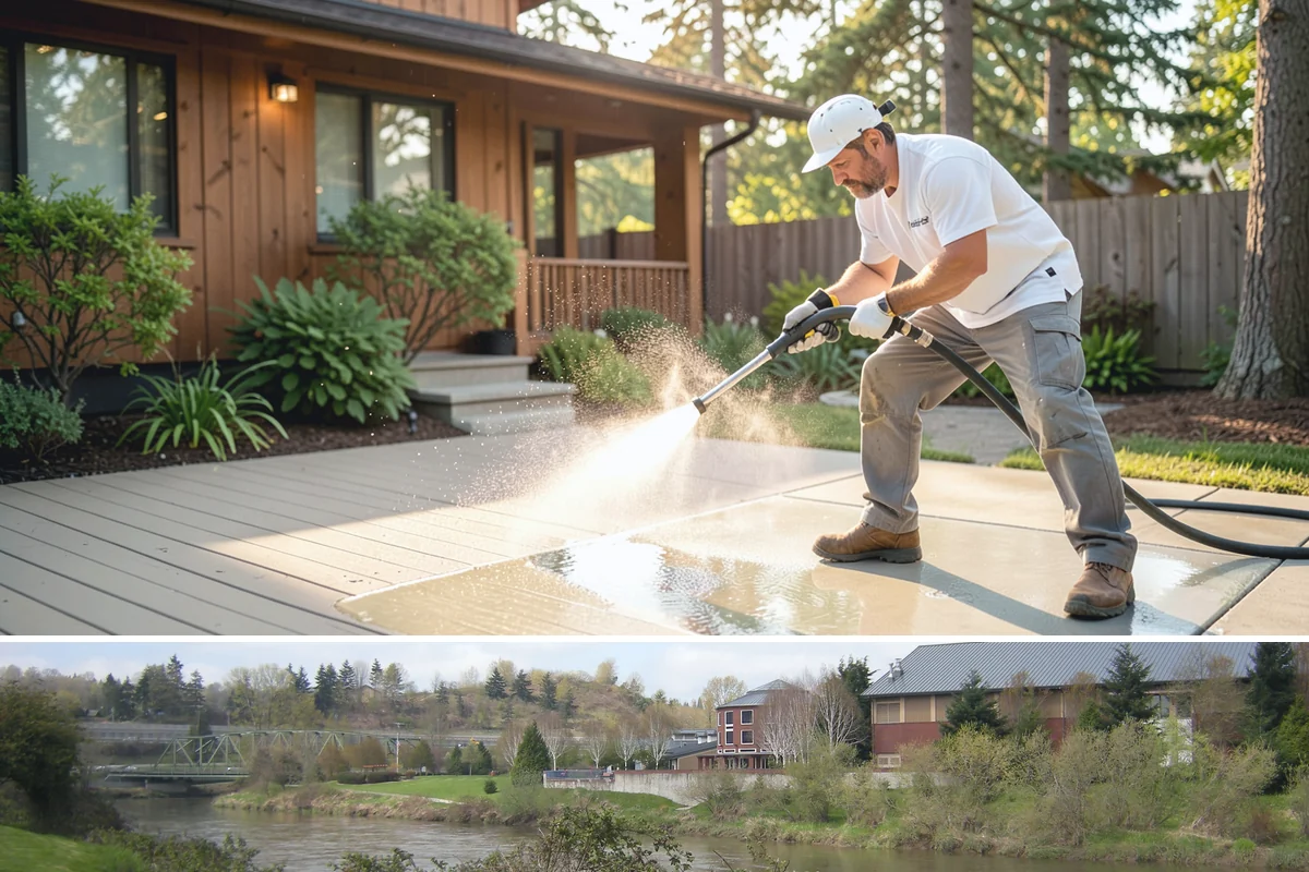 Hotel Exterior Cleaning in Tukwila, King County, WA - Late spring through summer is prime for hotel facades and pool decks, timed ahead of the busy travel and event season.