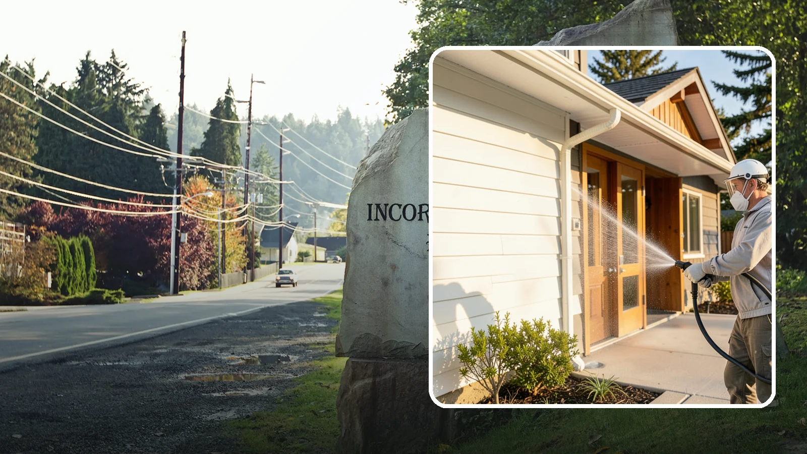 Hotel Exterior Cleaning in Wilkeson, Pierce County, WA - Full-service exterior cleaning for hotels and lodging that revives entrances, walkways, pool decks, and facades guests judge on...
