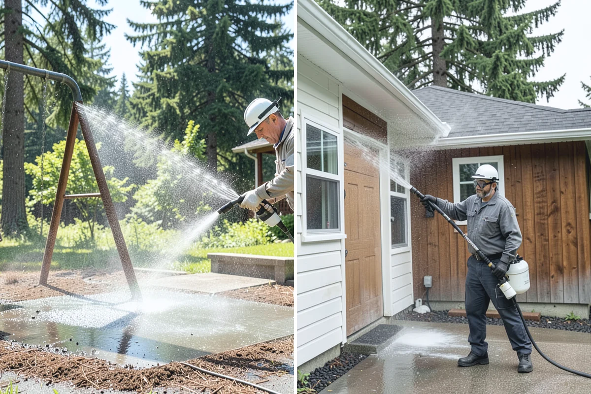 Hotel Exterior Cleaning in Wilkeson, Pierce County, WA - Walk the property and prioritize guest-facing elevations