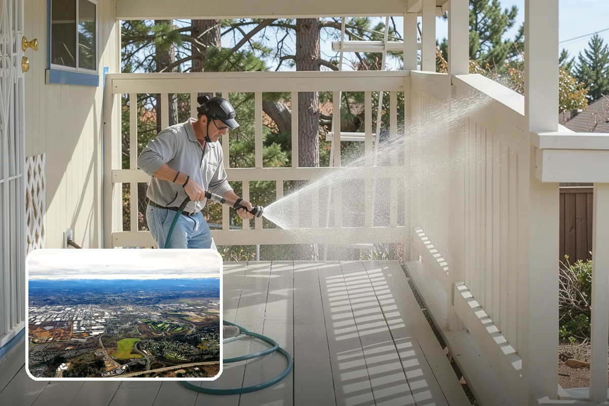 House Algae Removal in Kent, King County, WA - Dissolves the green algae film completely