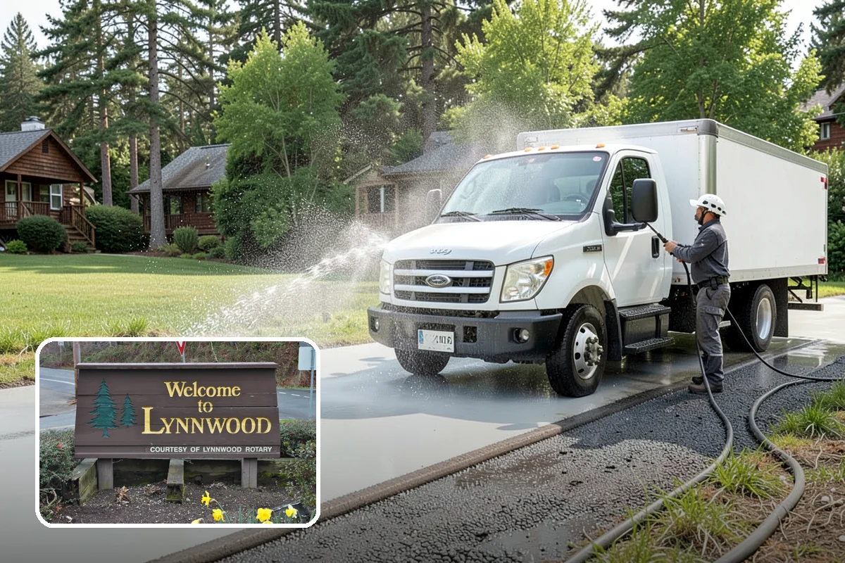 House Algae Removal in Lynnwood, Snohomish County, WA - Dissolves the green algae film completely
